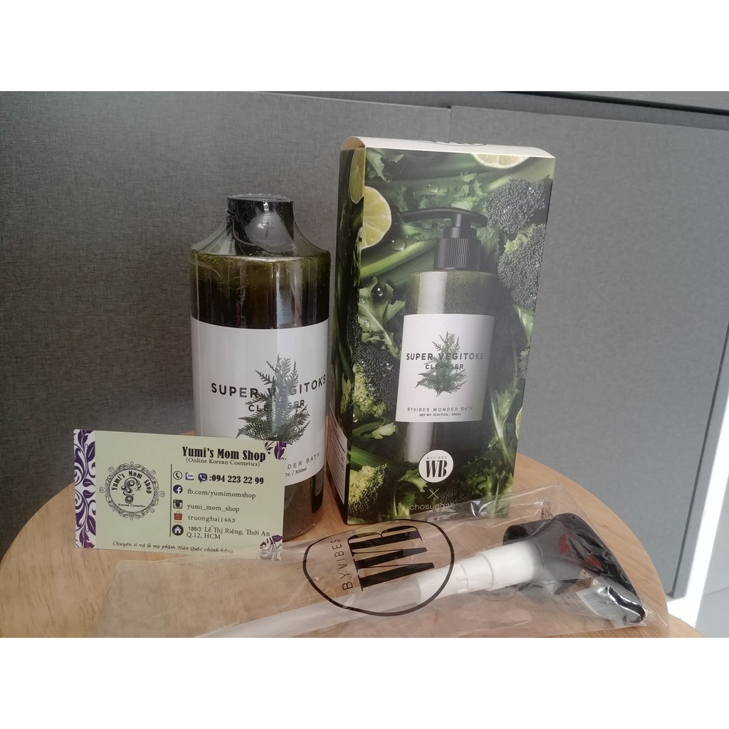 Sữa rửa mặt rau củ thải độc Super vegitoks cleanser Wonder bath 300ml | BigBuy360 - bigbuy360.vn