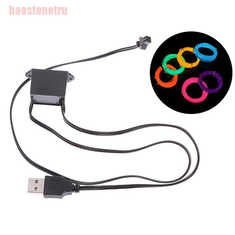 Bộ Chuyển Đổi Nguồn Điện 5v Usb 1-5m El Có Đèn Huỳnh Quang