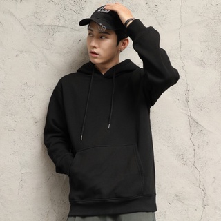 Áo Hoodie Basic trơn không có họa tiết | Cotton nỉ bông 100% không xù lông | nỉ da cá mịn Fom áo rộng lớn
