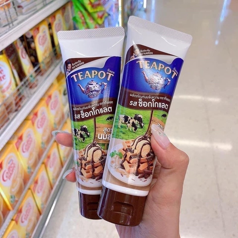 SỮA ĐẶC TUÝP THÁI LAN 4 VỊ SIÊU HOTTT