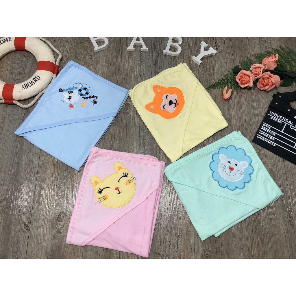 chăn ủm cotton mềm mỏng cho bé yêu