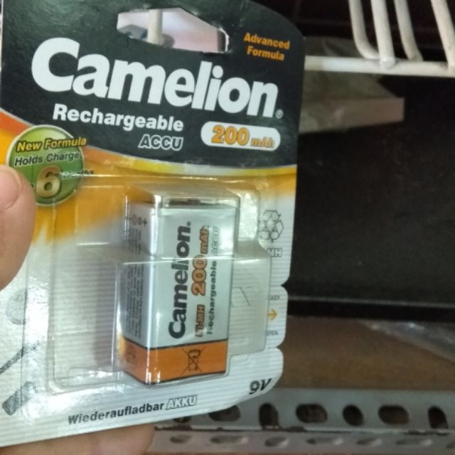 Pin sạc 9V Camelion