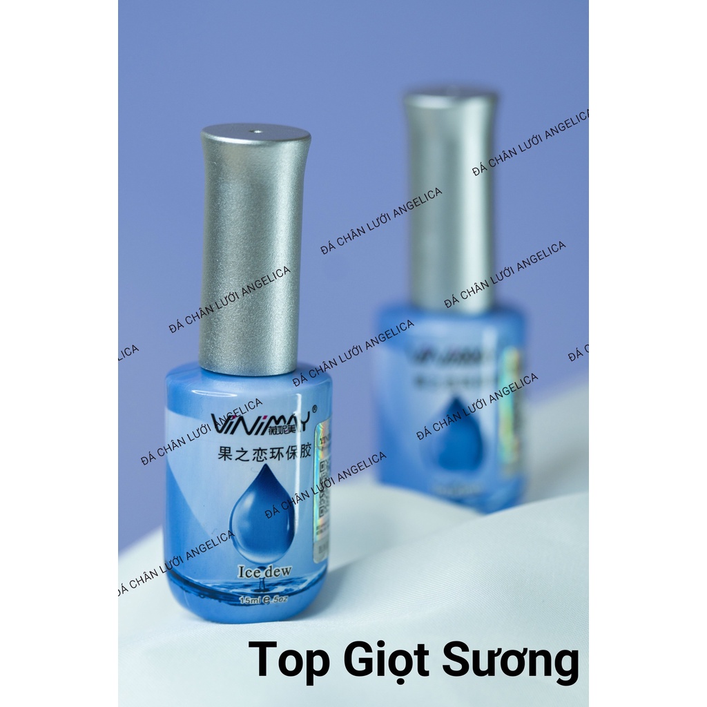 Sơn Gel Top VINIMAY Giọt Sương ANGELICA TGS 15ml