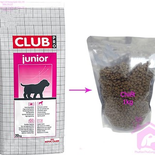 Thức ăn hạt cho chó Royal Canin Club PRO junior A3 1kg
