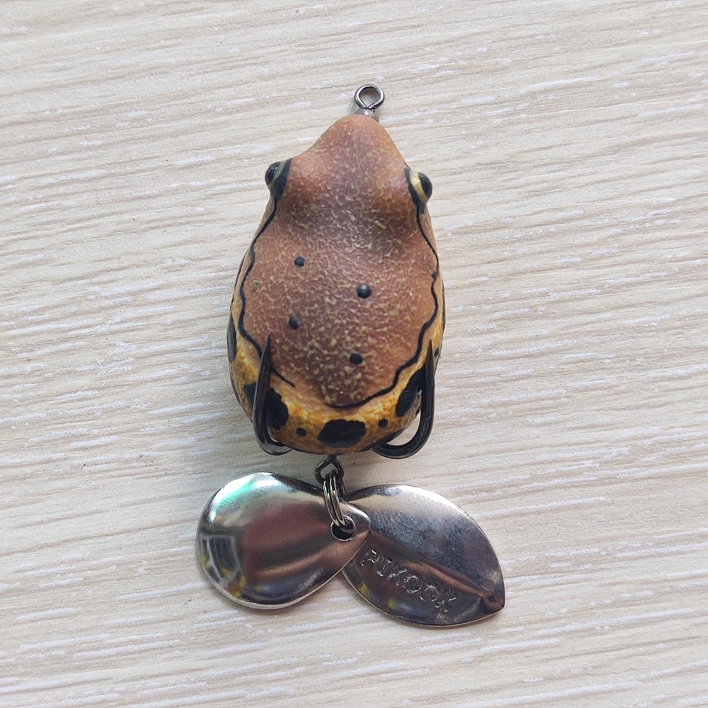 Mồi câu lure nhái hơi Mini Pikook