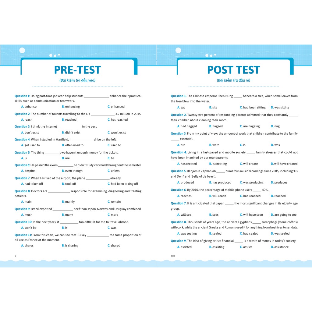 Sách IELTS KEY GRAMMAR – Trọng tâm ngữ pháp trong bài thi IELTS