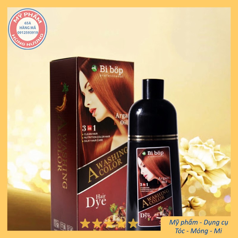 DẦU GỘI PHỦ BẠC ĐEN (NÂU) TÓC BIBOP NHẬT BẢN - GỘI LÀ ĐEN TÓC ( NÂU TÓC ) | BigBuy360 - bigbuy360.vn