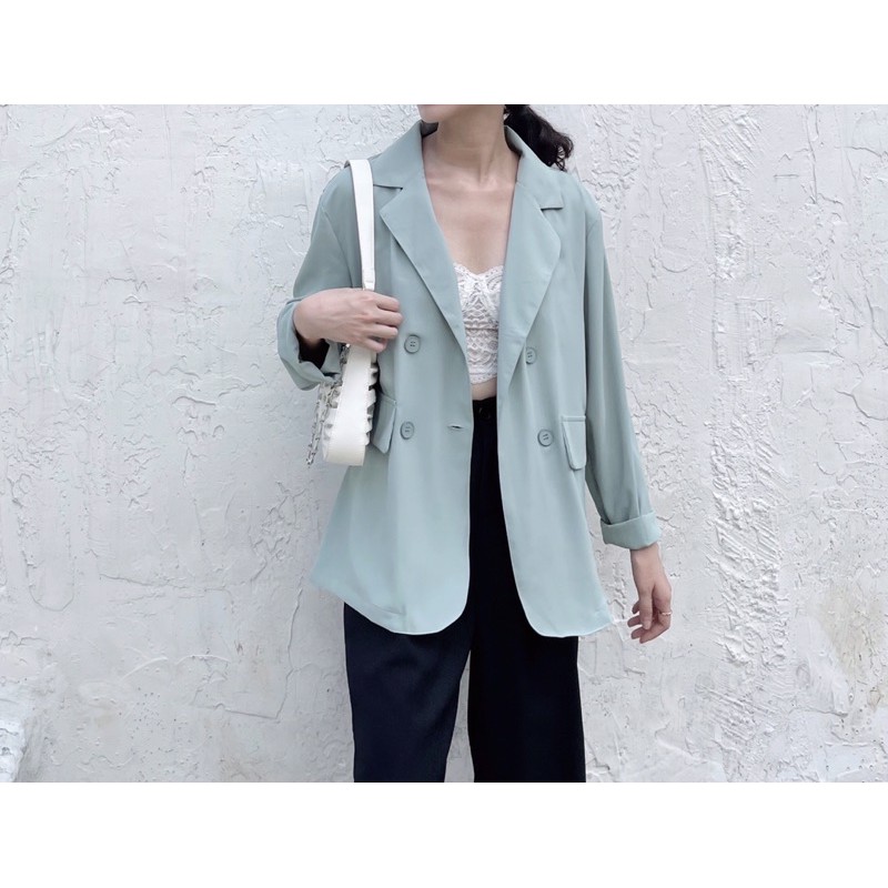 Áo blazer dài tay freesize | BigBuy360 - bigbuy360.vn