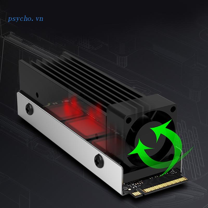 Đế Tản Nhiệt Ổ Cứng SSD M.2 2280 M2 PCI-E NVME Bằng Hợp Kim Nhôm