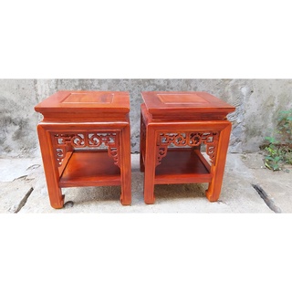 Đôn vuông gỗ lim (cao 50, mặt 30 x 30 cm)