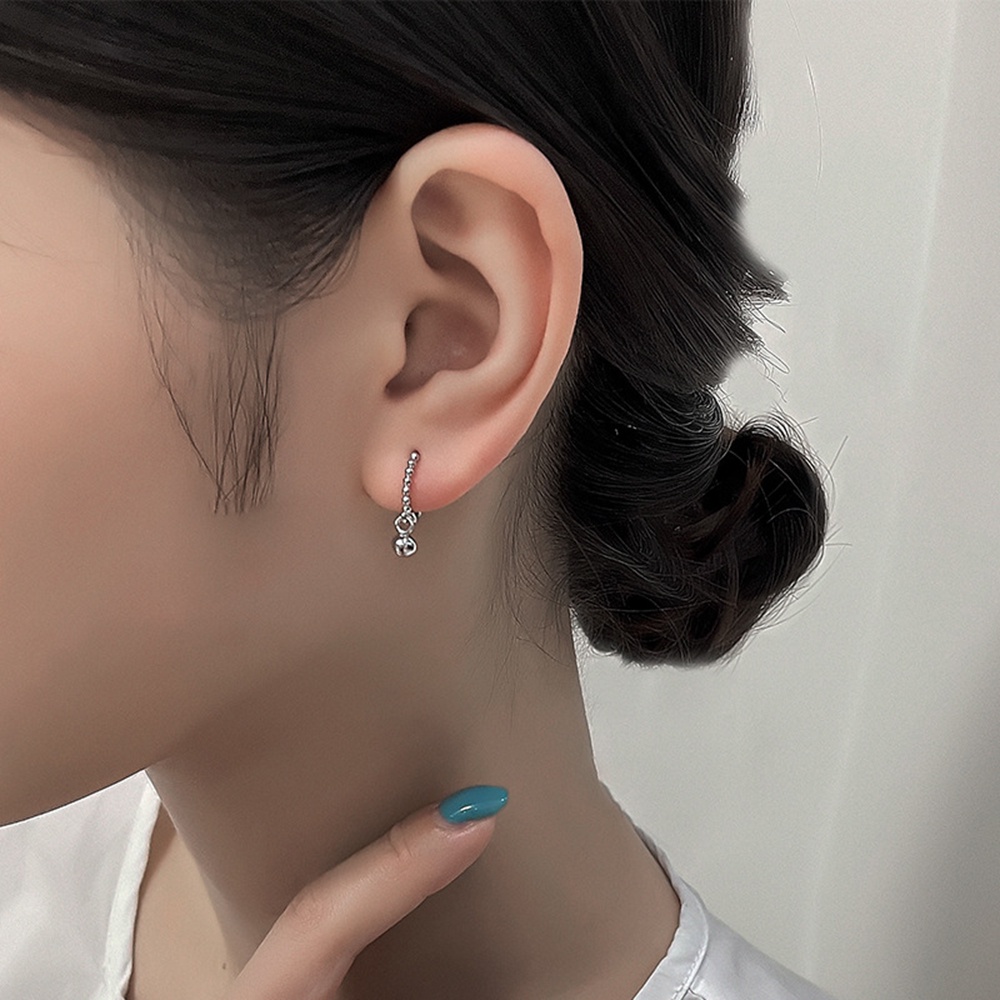 Khuyên Tai Nữ Dáng Ngắn Đính Ngọc Thời Trang