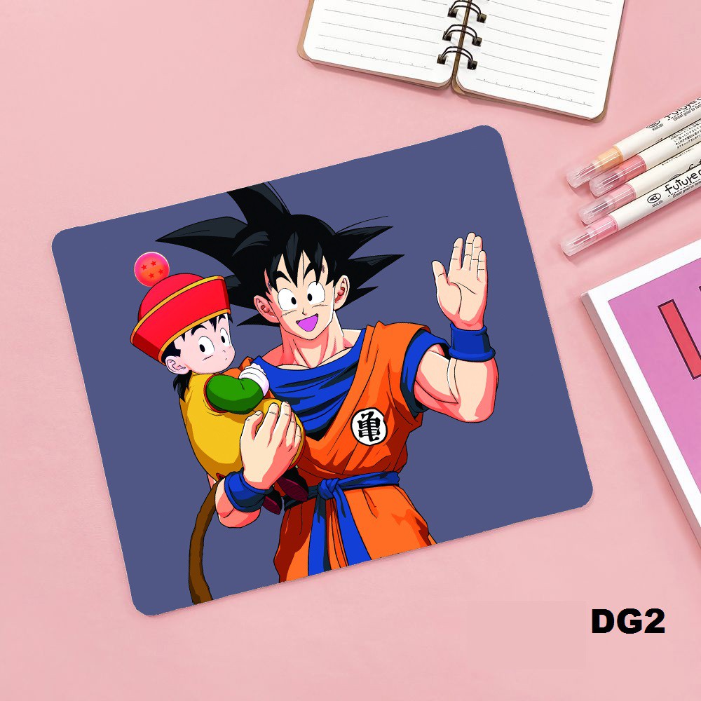 Lót chuột -Dragon Ball – 7 viên ngọc rồng- khổ 24x21x03 bo viền