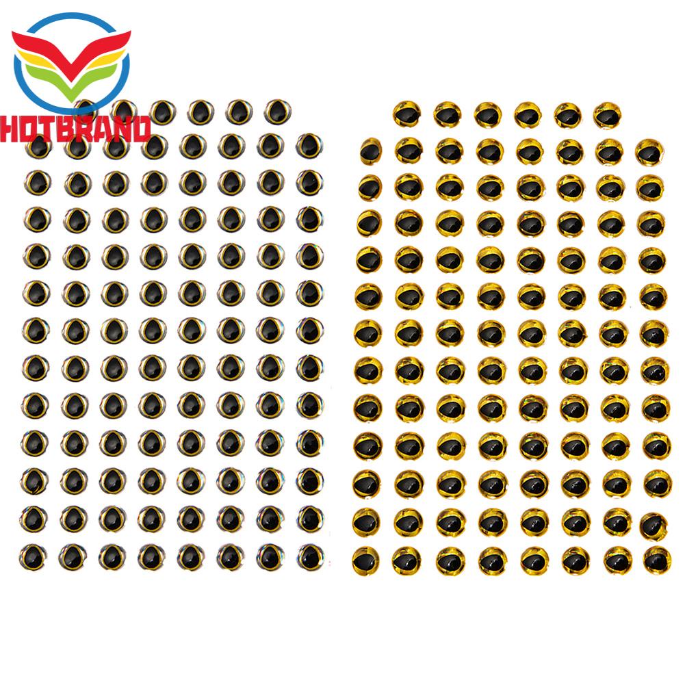 Set 100 Mắt Cá 3D Giả Dùng Để Câu Cá