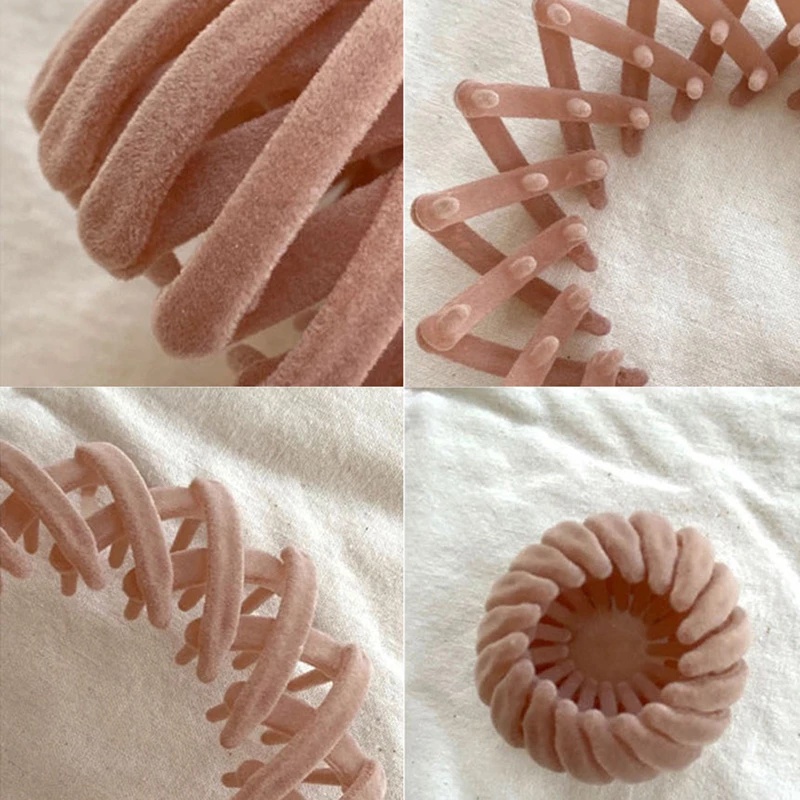 Kẹp Tóc Có Thể Điều Chỉnh Tạo Kiểu Tóc Đuôi Ngựa Cho Nữ