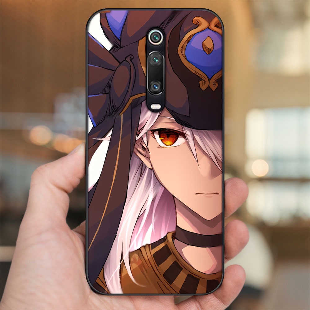 Ốp lưng Xiaomi K20, K20 Pro, Mi 9T viền đen in hình Cyno Genshin Impact
