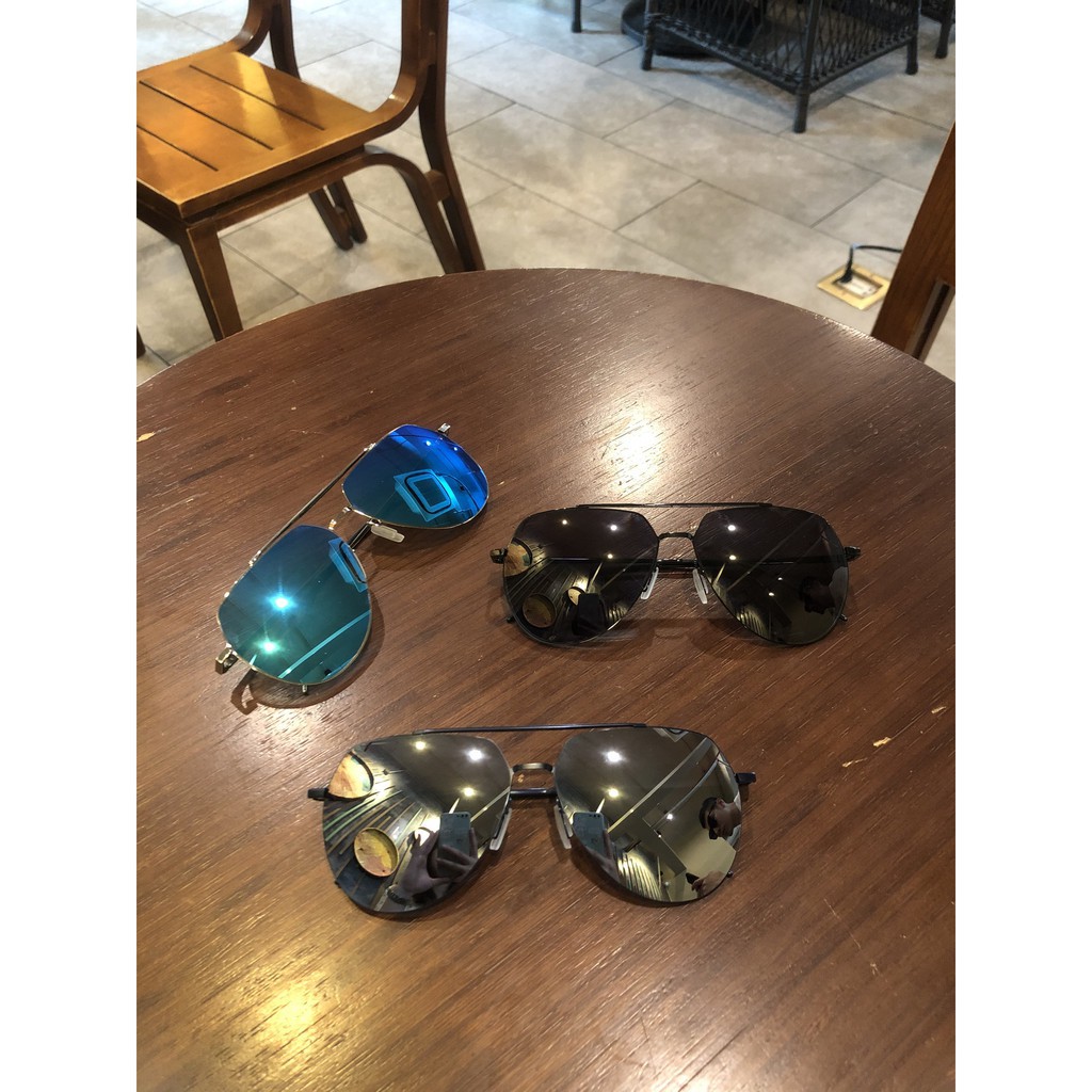 Kính râm , kính phản quang , dáng giọt lệ UNISEX , Hàn Quốc. | BigBuy360 - bigbuy360.vn