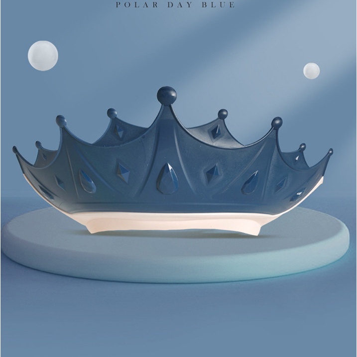 Mũ Gội Đầu Chắn Nước Vương Miện Cho Bé