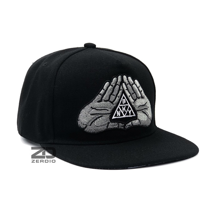 Nón Snapback nam nữ, mũ hiphop BKNY mã SN61 màu đen phong cách cá tính
