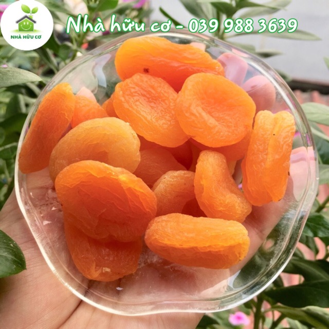 Mơ khô hữu cơ tách hạt Sunny Fruit 250gr - Mơ khô hữu cơ Thổ Nhĩ Kỳ - Date: 15/4/2023