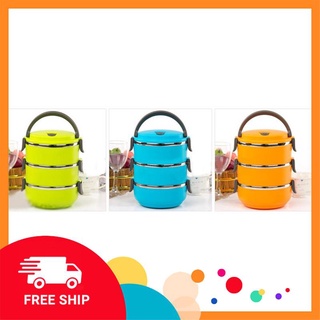 [FREE SHIP] HỘP ĐỰNG CƠM 3 TẦNG