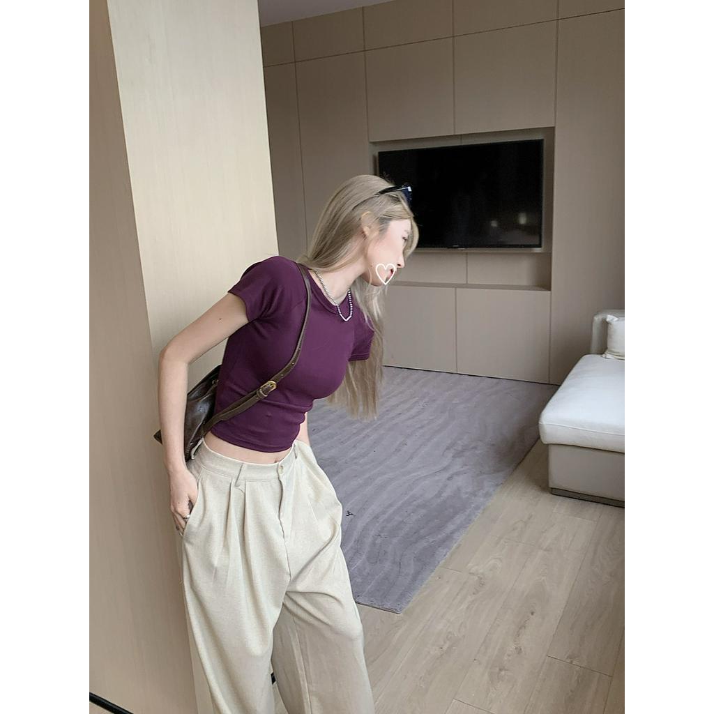 Áo Thun Ngắn Tay Dáng Rộng Thời Trang Cá Tính 63590