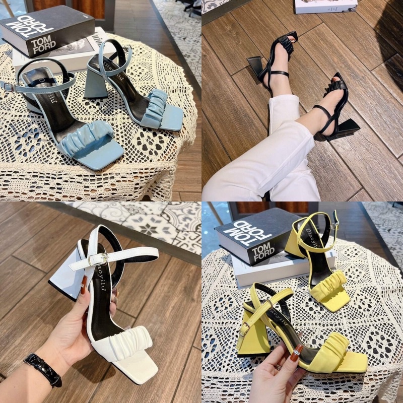 Sandan gót tam giác 9 phân,có bigsize 35-44