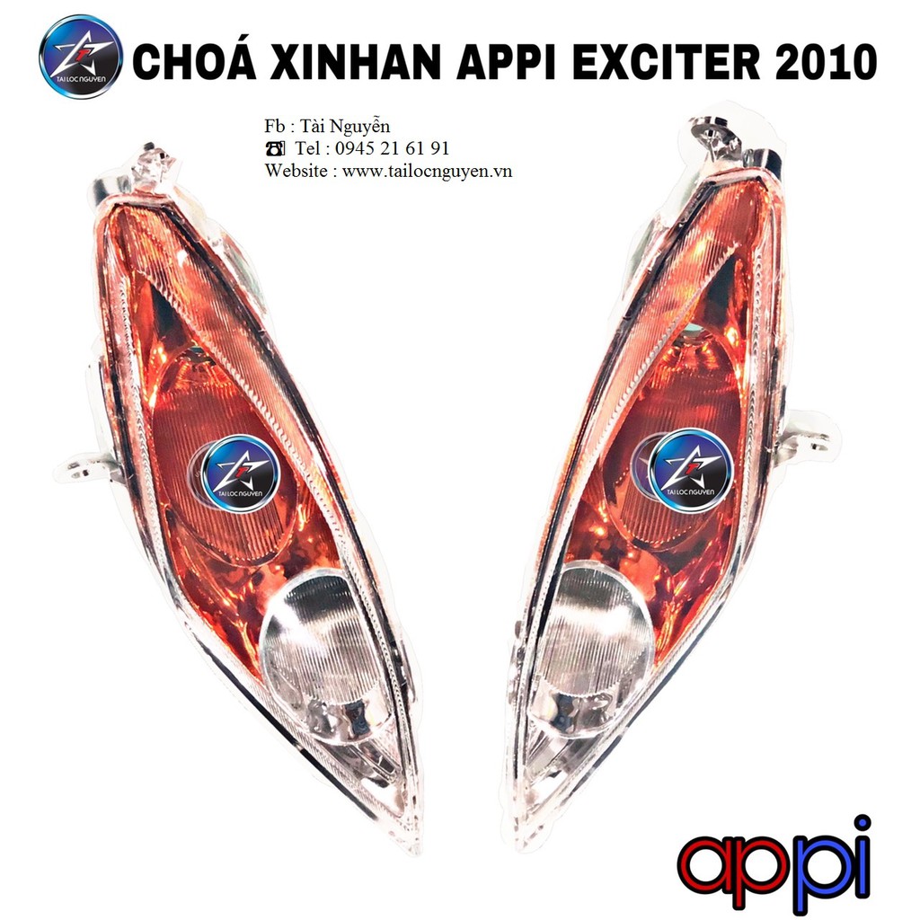 CHÓA XINHAN APPI HÀNG MALAY CHO EXCITER 2010 và EXCITER 2011