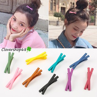 Kẹp tóc nơ, kẹp tóc chữ X mầu trơn
