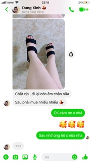 Dép sandan đế bánh mì