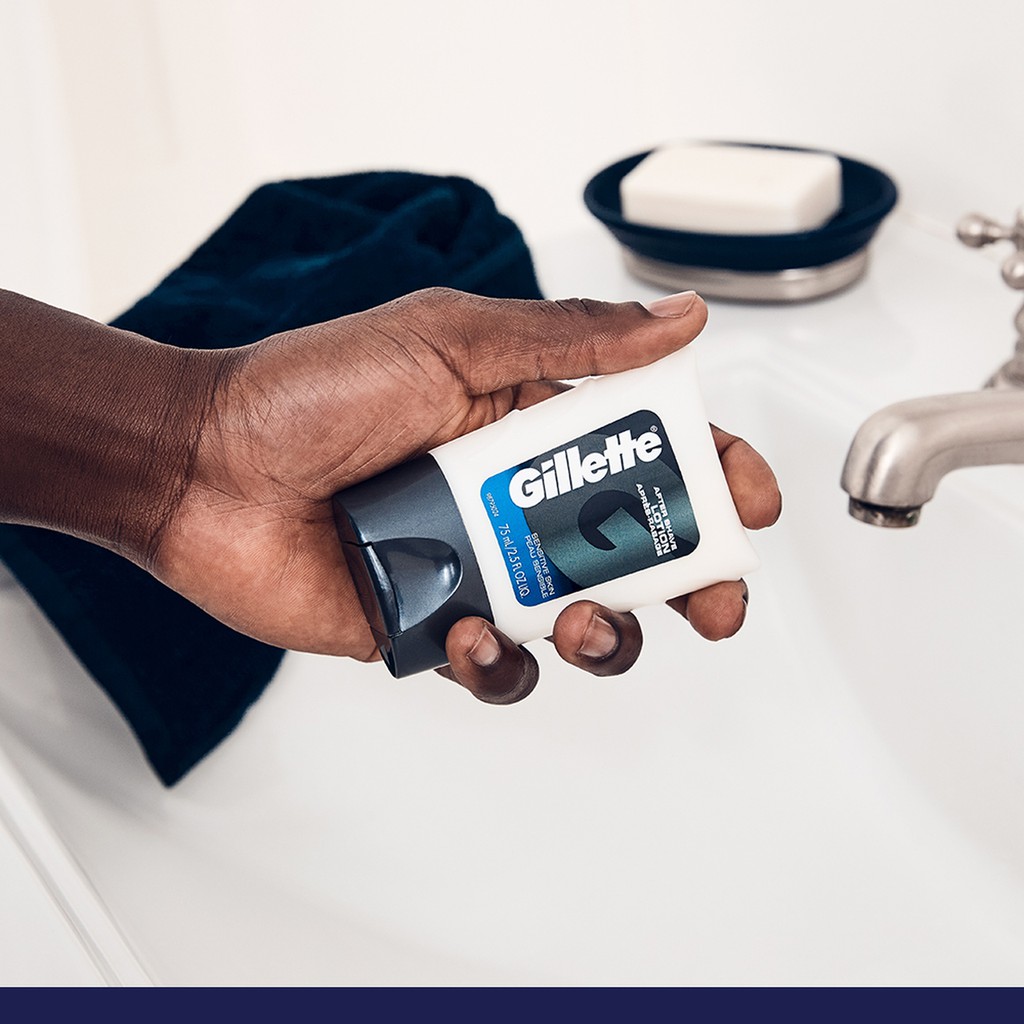 Kem Dưỡng Da Sau Cạo Râu Lotion Gillette After Shave 75ml, USA