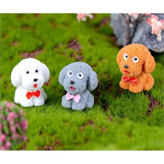 Chó Xù Cute-Phụ kiện Tiểu Cảnh