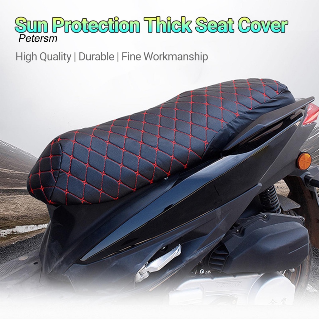 Vỏ Bọc Ghế Ngồi Xe Máy Bằng Da Giả Thoải Mái Chống Nắng