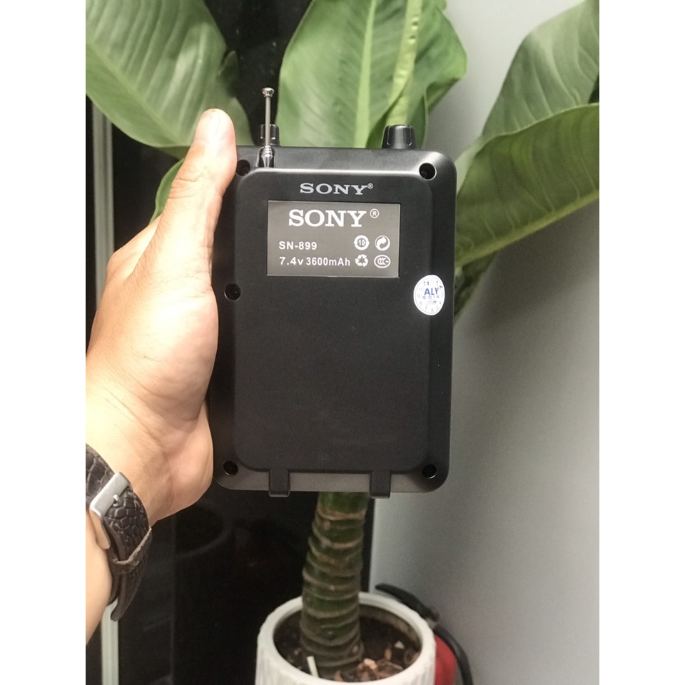 Máy Trợ Giảng SN899 Có 1 Micro Có Dây Hỗ Trợ Bluetotoh, USB, Thẻ Nhớ TF, Đài FM, Màn Hình Hiển Thị, Màn Hình Led