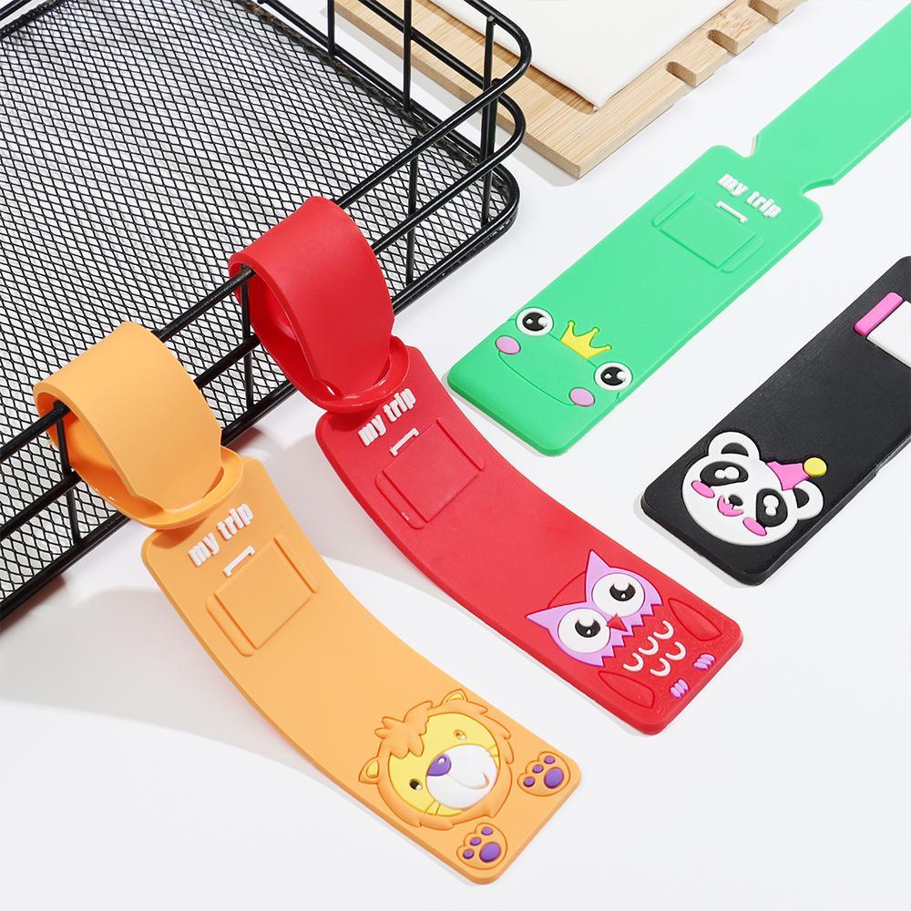 Thẻ Đánh Dấu Hành Lý Bằng Silicone Tiện Dụng