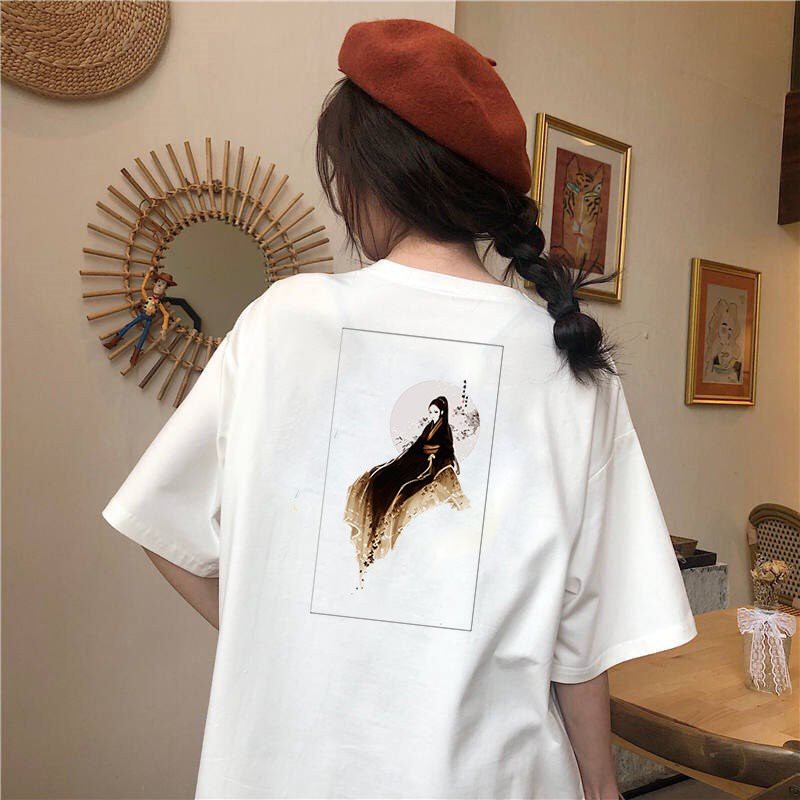 Áo thun form rộng tay lỡ Nhật Bản đẹp độc lạ vải dày mịn 2020T2316