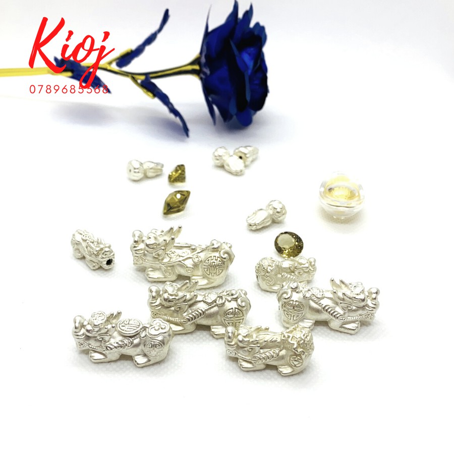 Charm tỳ hưu bạc - Kioj - charm bạc 925 - Charm bạc cao cấp