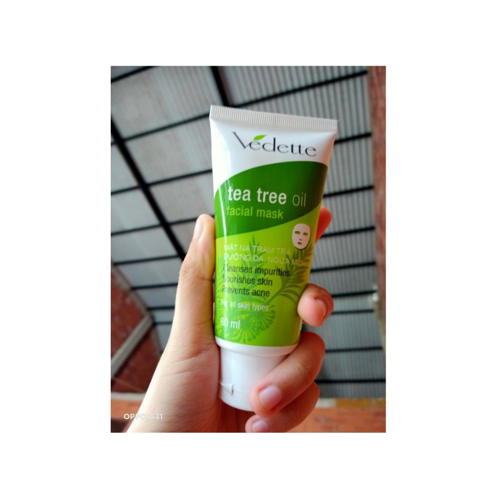 Mặt nạ tràm trà Vedette 80ml