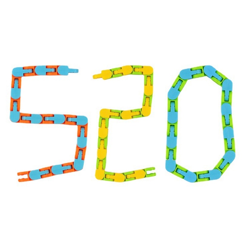 Wacky Đồ Chơi Xếp Hình Con Rắn Giúp Giảm Căng Thẳng