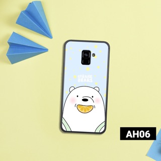 [FREESHIP ĐƠN TỪ 50K] ỐP LƯNG SAMSUNG A6 2018 - A6 PLUS IN HÌNH GẤU WE BARE BEARS