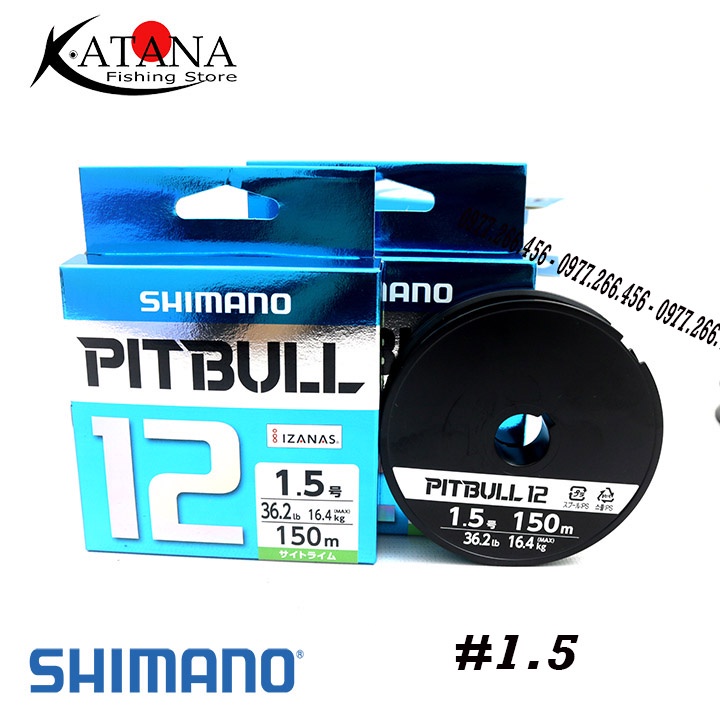 Dây PE Cao Cấp Shimano Pitbull X12