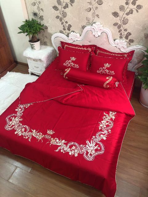 Bộ chăn ga gối cốt tông victory