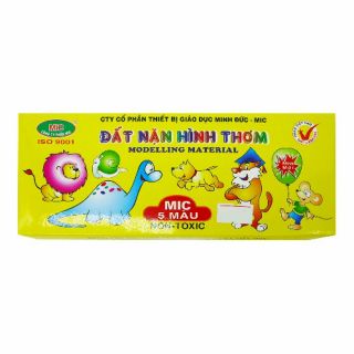Đất Nặn 5 Màu MIC (hộp)