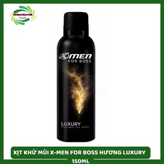 Xịt khử mùi X-Men For Boss Luxury - Mùi hương sang trọng tinh tế 150ml