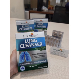 Thải Độc Phổi - Healthway Lung Cleanser 60s - Nhập Khẩu Úc