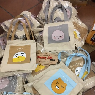 Túi tote kakao talk line gấu thỏ vịt siêu cute
