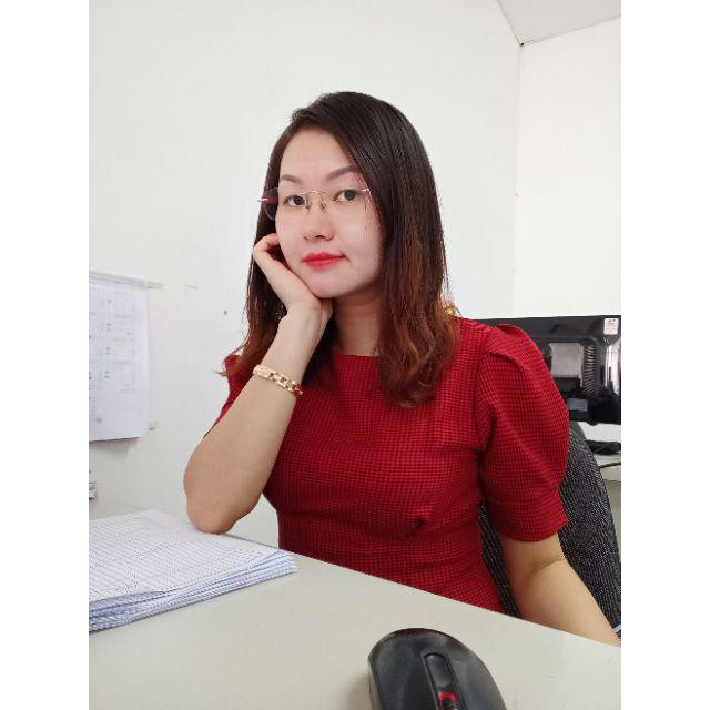 Đầm Nữ Đỏ Caro Tay Xếp Li (KÈM ẢNH THẬT) | BigBuy360 - bigbuy360.vn