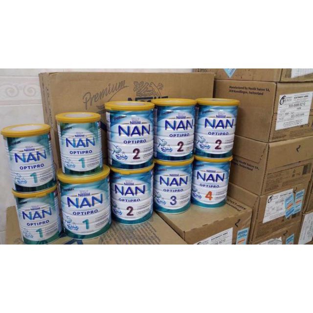 Sữa NAN Nga số 1-2-3-4 hộp 400g