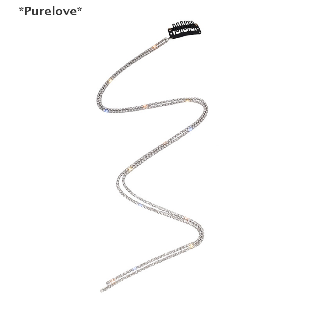 Kẹp Tóc Đính Đá Phối Tua Rua Dài Thời Trang Cho Nữ