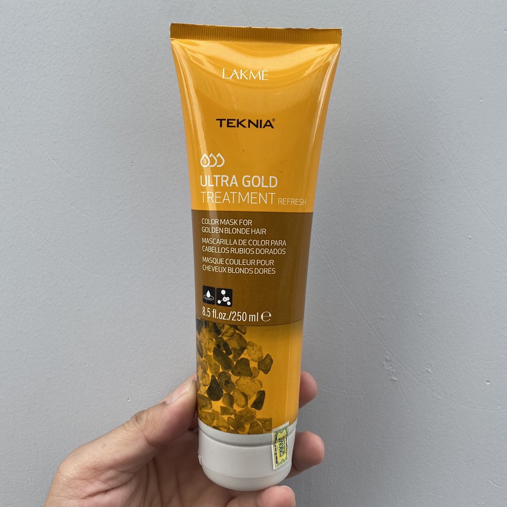 Kem ủ tóc cho tóc nhuộm nâu Lakme Teknia Color Refresh Mask COCOA Brown 250ml