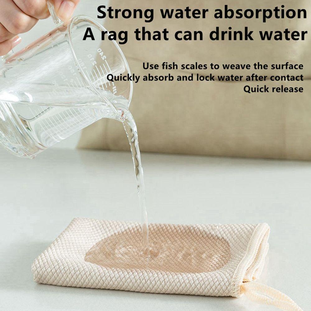 Khăn Lau Kính / Xe Hơi Màu Sắc Ngẫu Nhiên Tiện Dụng Cho Nhà Bếp